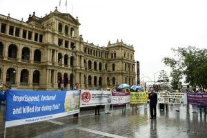 Rally at the Brisbane Square on July 16, 2016.