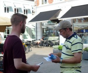 Mikkel hopes to find spiritual guidance in Falun Dafa.