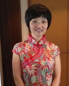 Ms. Ye Jinyue from Taizhou City, Zhejiang Province. Detained in Police custody simply because she was clarifying the truth about the persecution of Falun Gong in China.