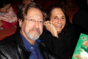 Author Thaisa Frank and husband Keith Deutsch at the Shen Yun performance in San Francisco on January 5, 2017.