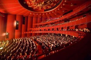 Matinee performance by Shen Yun's International Company at the the Kennedy Center Opera House on Sunday, January 22. The theatre added standing room tickets to meet the demand.