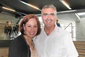 César Garza Villarreal, former mayor of Guadalupe y Apodaca, with wife Carmen Arredondo at the Shen Yun performance on March 19.